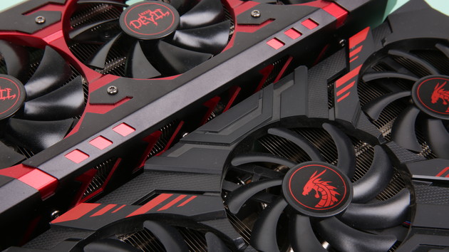 RX Vega 56 Red Dragon im Test: PowerColors roter Drache kann auch richtig leise