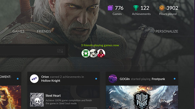 GOG: Neue Nutzerprofile schaffen Spielern eine Bühne