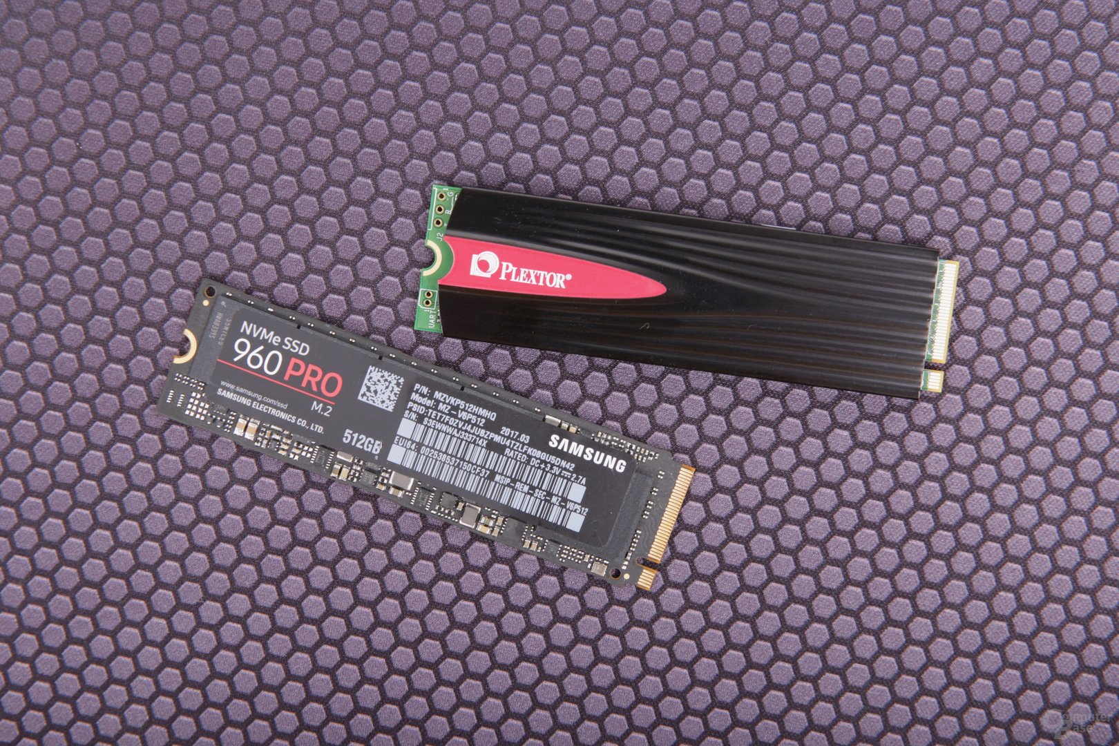 Die Plextor M9Pe(G) im Duell mit der Samsung SSD 960 Pro