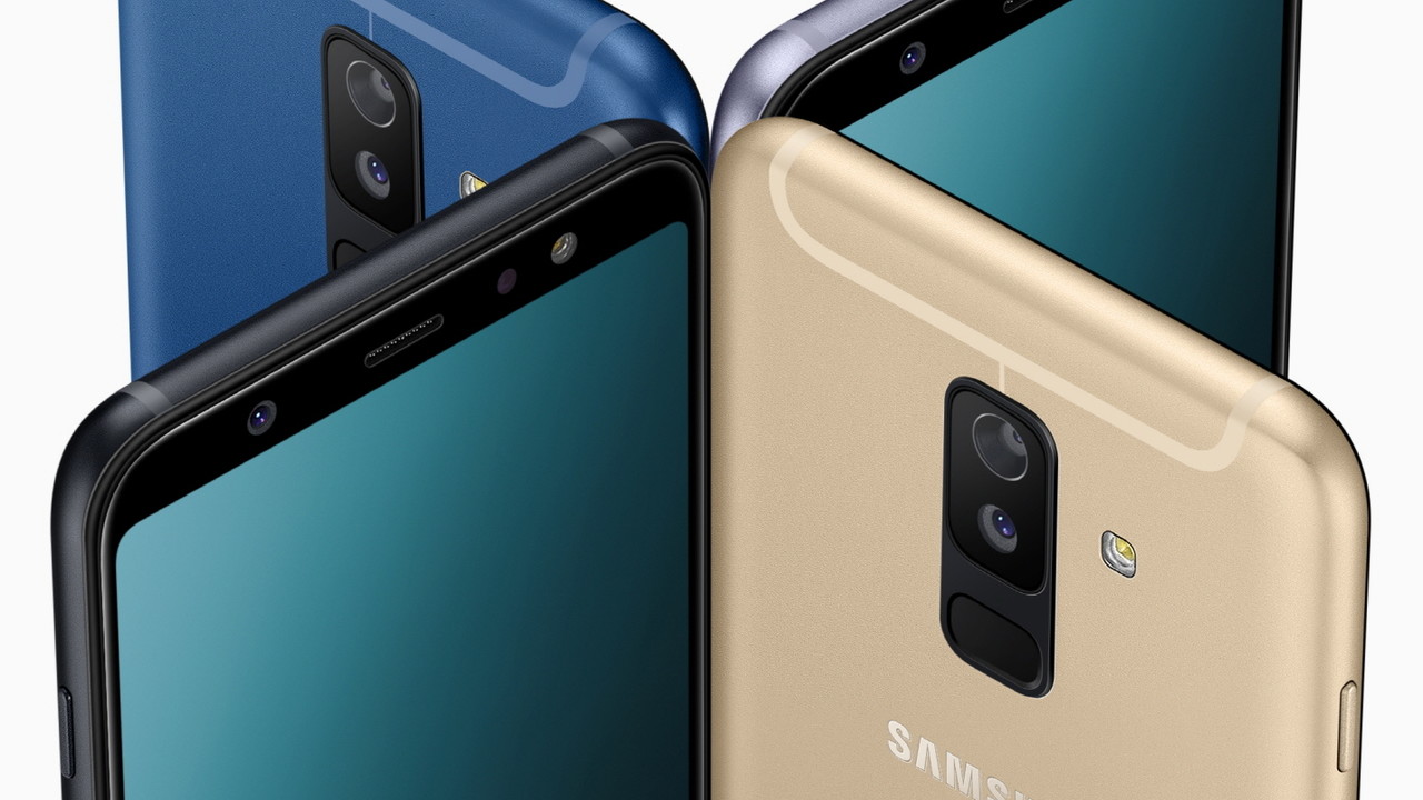 Samsung Galaxy A6 und A6+: Smartphone-Mittelklasse mit Selfie-Blitz und Dual-Kamera
