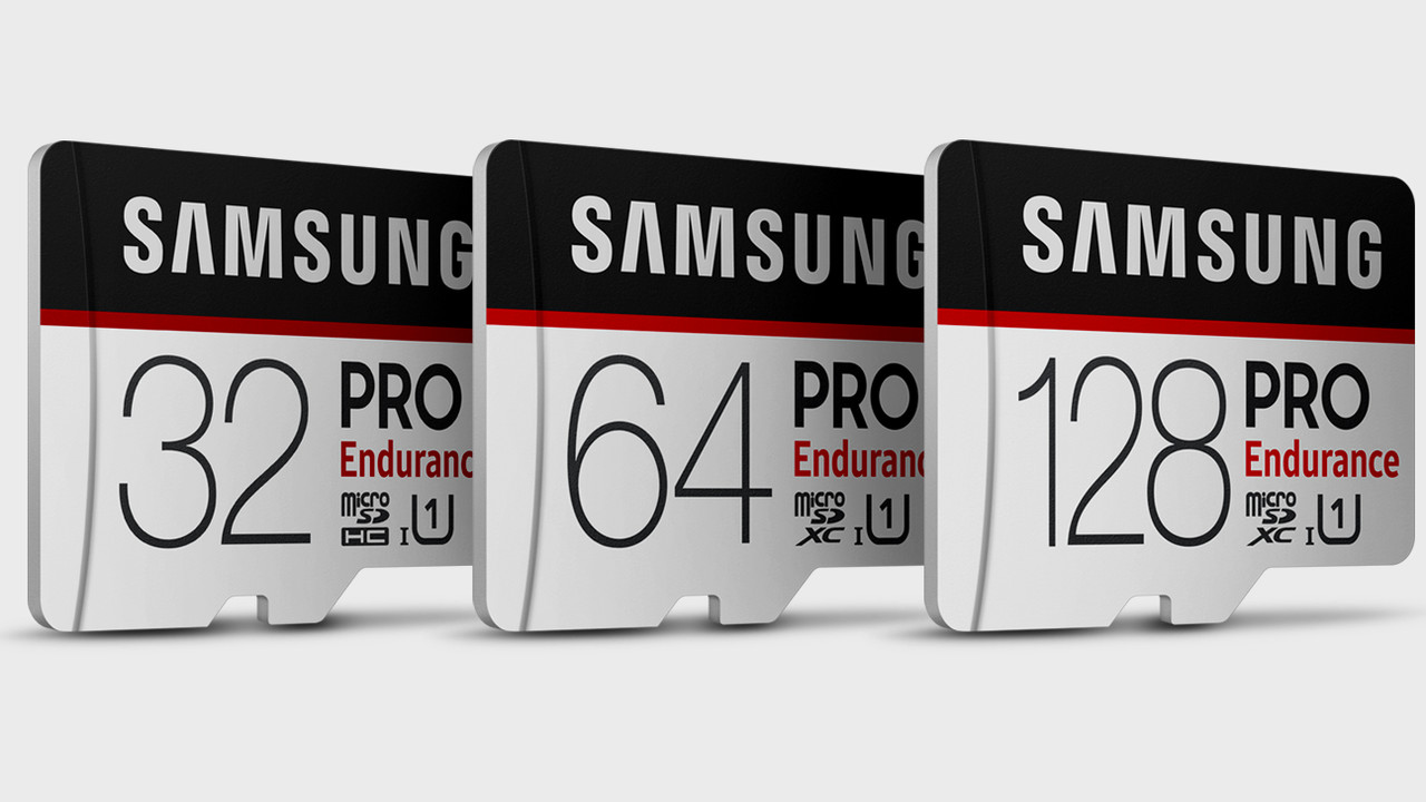 microSD für Videos: Samsungs Pro Endurance soll 5 Jahre am Stück aufzeichnen