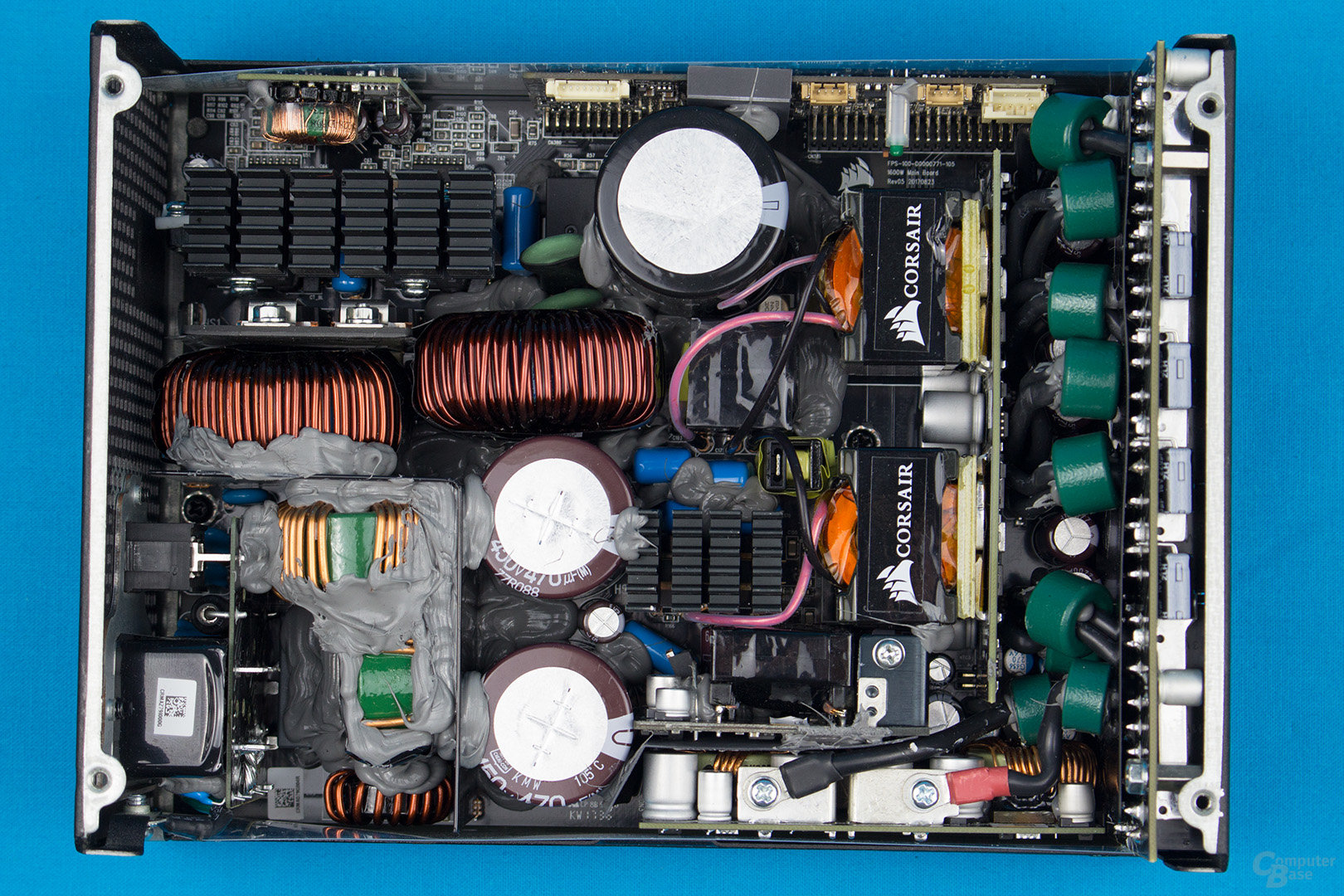 Corsair AX1600i – Überblick Elektronik