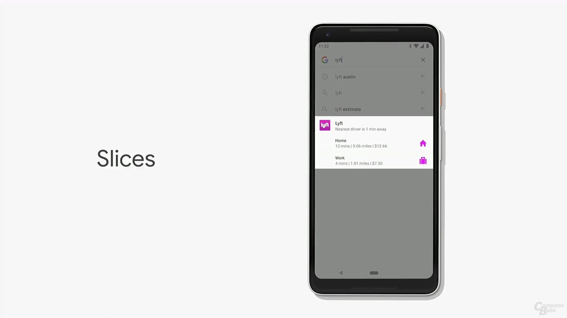 Slices in der Google-Suche