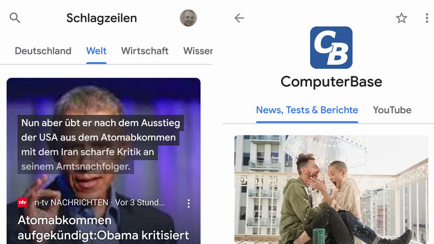 Nachrichten-App: Neues Google News schafft Übersicht dank KI