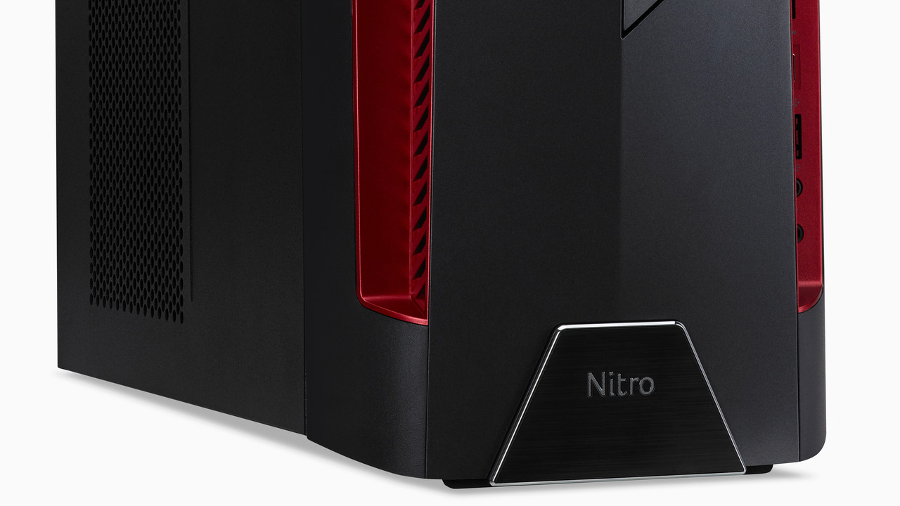 Acer Nitro 50: Gaming-Desktop mit Hardware von AMD, Intel und Nvidia