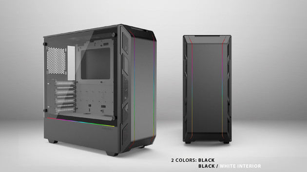 Phanteks Eclipse P350X: RGB-Glasgehäuse kommt erst im Juni
