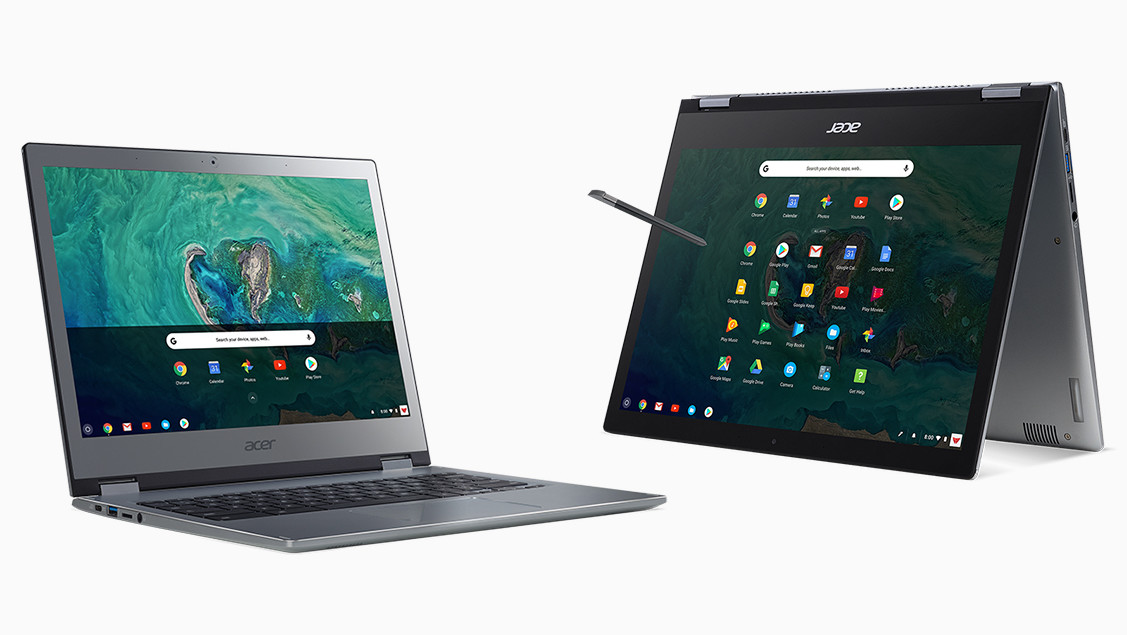Acer Chromebook (Spin) 13: Premium‑Chromebooks mit 3:2-Display und Alu‑Gehäuse