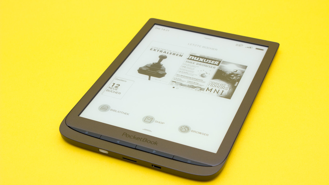 PocketBook: InkPad 3 erhält Helligkeitsgesten per Software-Update