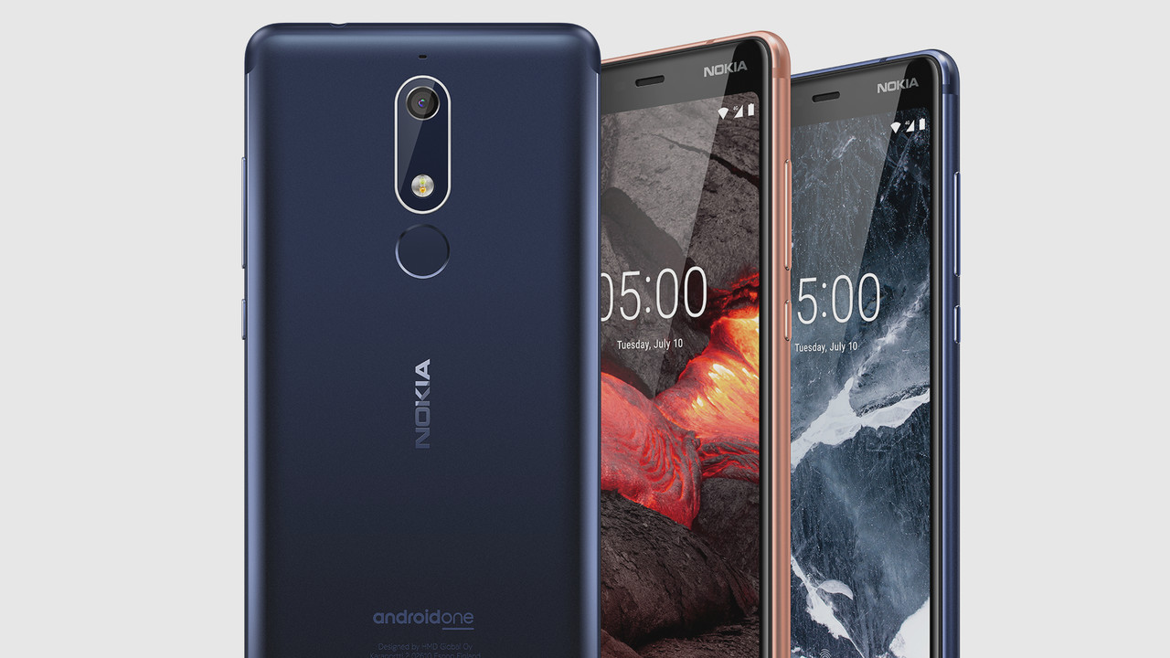 Nokia 2.1, 3.1 & 5.1: Aktuelles Android und Updates ab rund 120 Euro