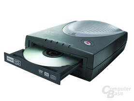 Iomega Super DVD QuikTouch 12x Dual Format USB 2.0 Drive - Front