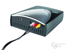 Iomega Super DVD QuikTouch 12x Dual Format USB 2.0 Drive - Rückseite