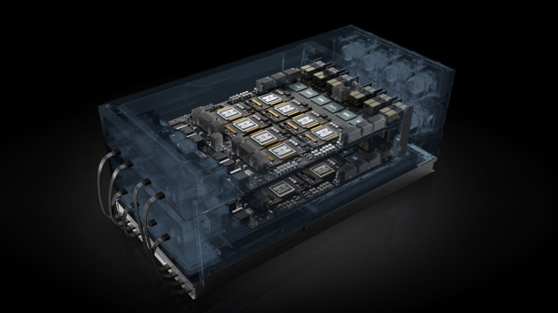 Nvidia HGX-2: 16 GV100-GPUs über NVSwitch jetzt auch als Rack-Einschub