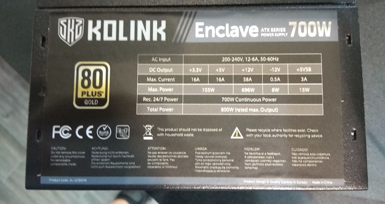 Kolink Enclave 700W (Bild: Kolink)