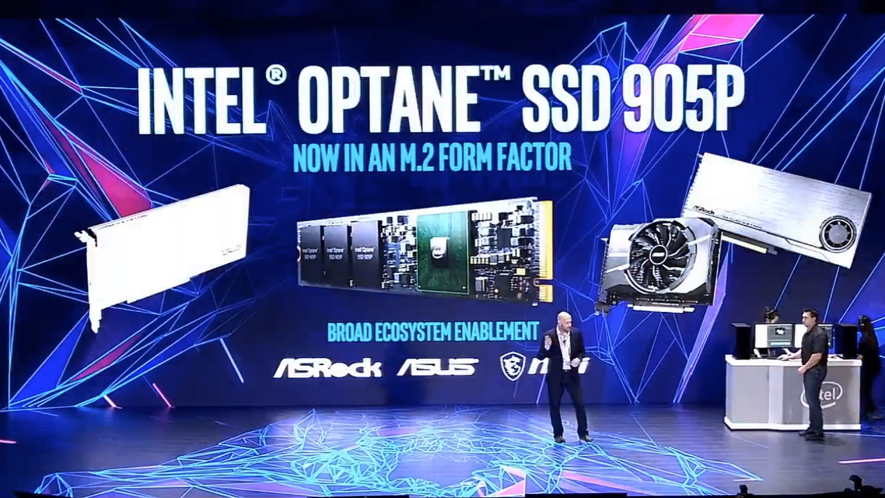 Intel Optane SSD 905P: High-End-SSD kommt auch als extra langes M.2-Modul
