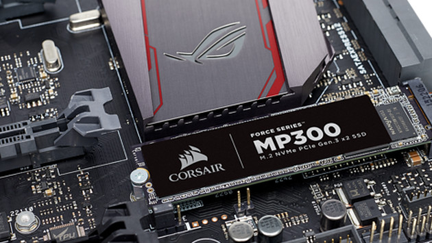 Corsair MP300: NVMe-SSD-Einstiegsmodell mit PCIe-3.0-x2