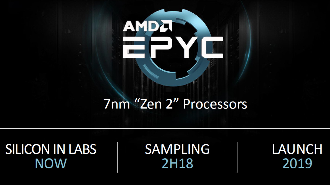 AMD Epyc 2: Zen 2 für Server in 7 nm bereits lauffähig