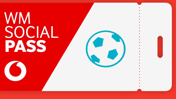 Aktion: Vodafone Social Pass gratis zur WM