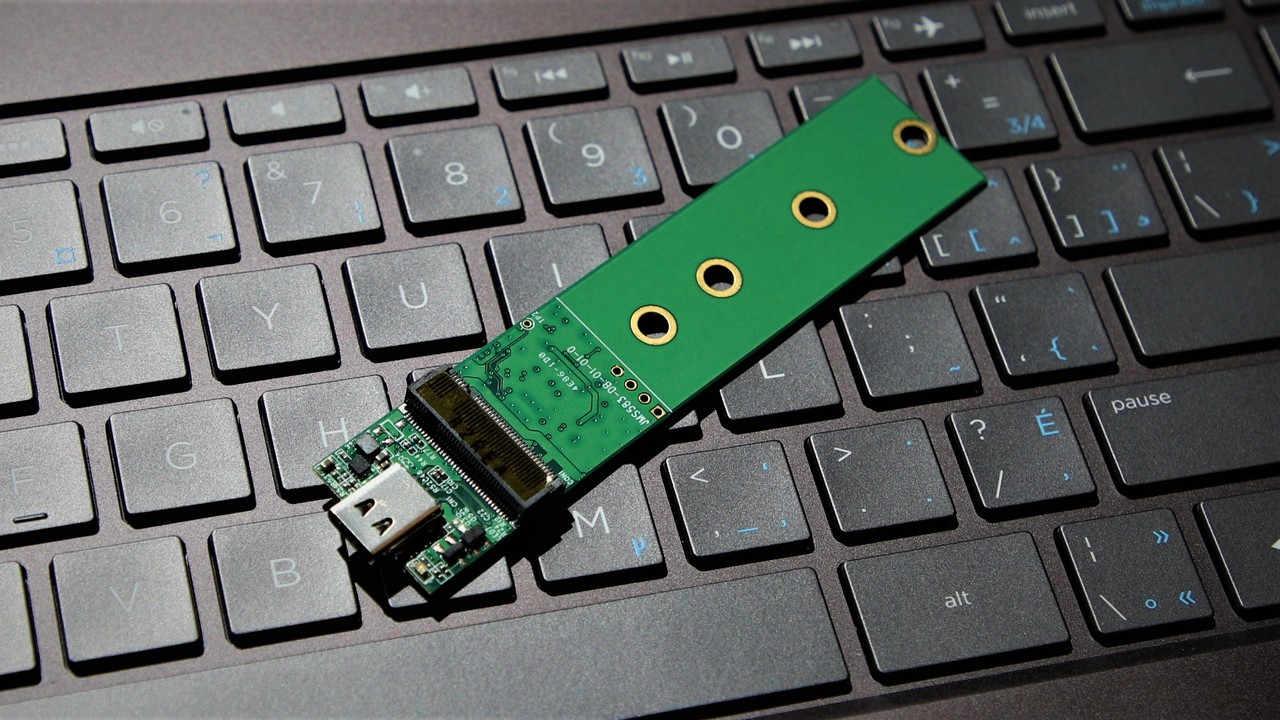 Externe SSDs: JMicron JMS583 bringt PCIe‑SSDs erstmals USB bei
