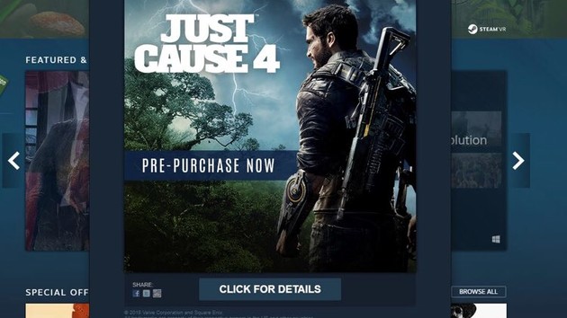 Leak: Steam verrät Just Cause 4 vor seiner Ankündigung