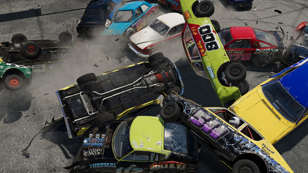 Wreckfest im Benchmark: Ryzen 2000 und RX Vega statt Benzin im Blut