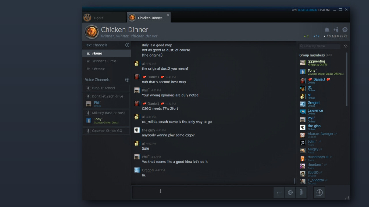 Steam Client Beta: Valve zielt auf Discord und verabschiedet Vista & XP