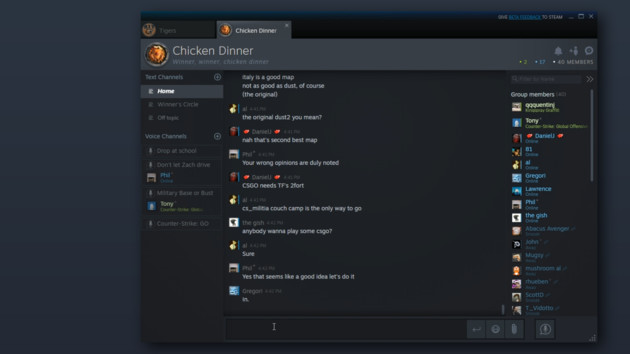 Steam Client Beta: Valve zielt auf Discord und verabschiedet Vista & XP