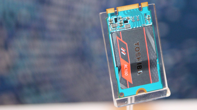 RC100: Toshibas Mini-M.2-SSD mit 1,6 GB/s und SATA-Preisniveau