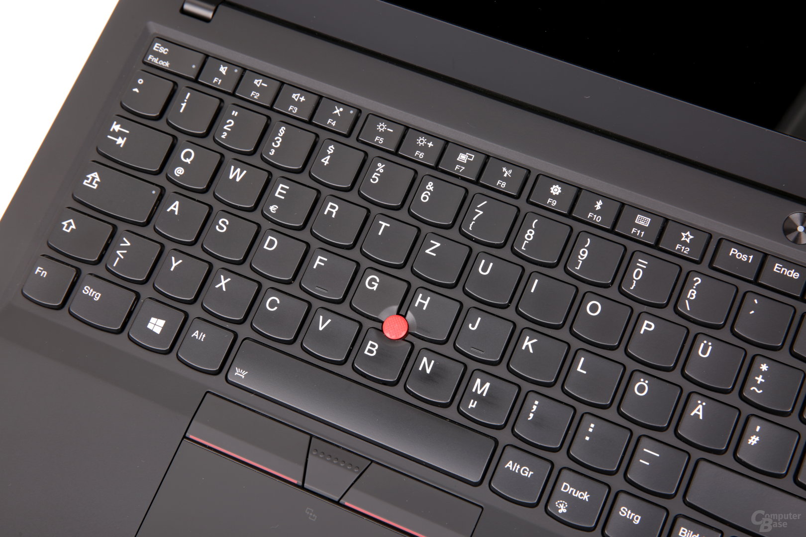 Die von der fünften X1-Generation bekannte Lenovo-Tastatur