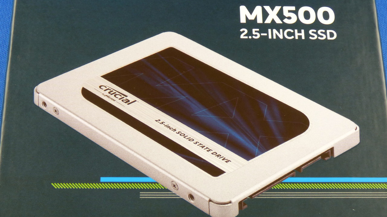 M3CR022: Crucial MX500 SSD erhält Firmware-Update