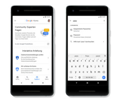 Google-Konto: Community-Experten und Suche