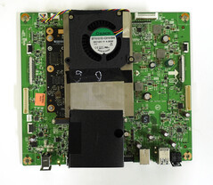 Der Chip benötigt eine aktive Kühlung