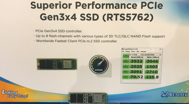 Realtek verspricht mit RTS5762-Controller höchste SSD-Leistung