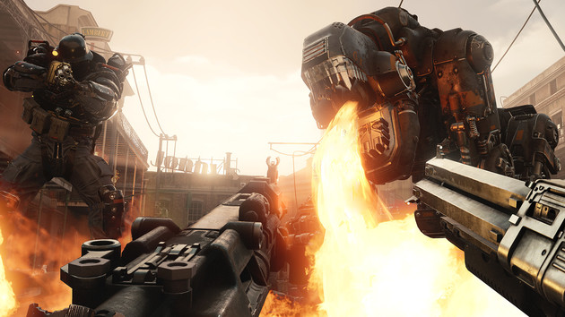 Wolfenstein 2 für Switch: Nintendo-Portierung trickst sich zu 30 FPS
