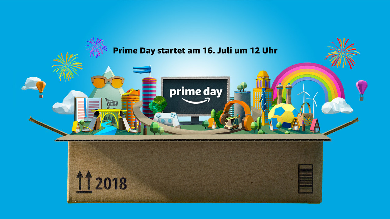 Amazon Prime Day 2018: 36 Stunden lang Angebote für Abonnenten