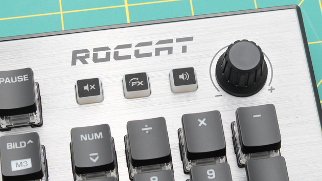 Roccat Vulcan 120 Aimo im Test: Titan-Taster sind keine Kopie von Cherry MX