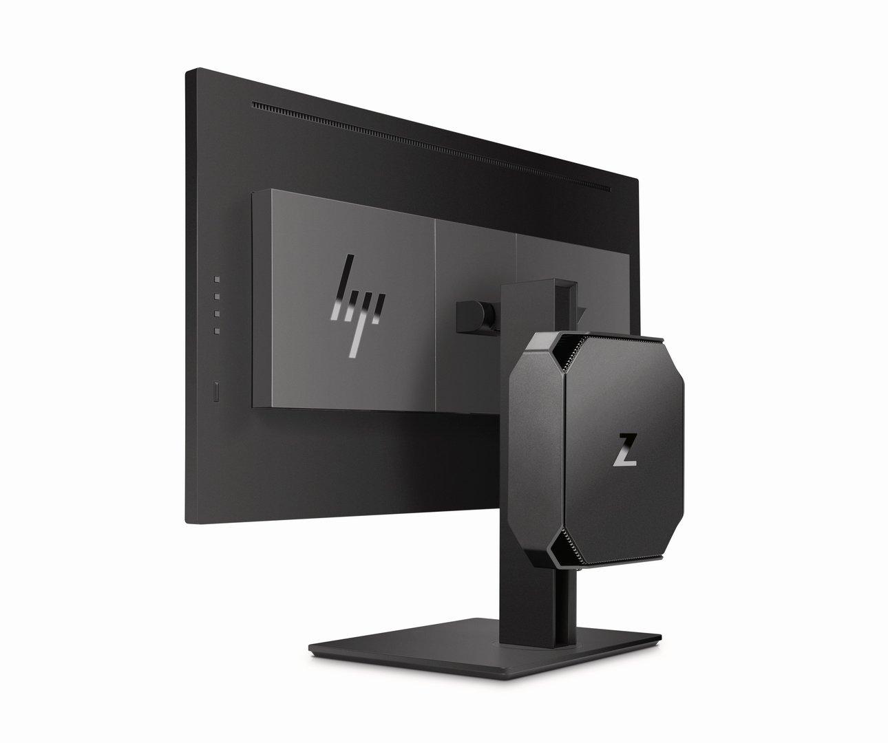 HP Z2 Mini an Monitor per VESA-Mount