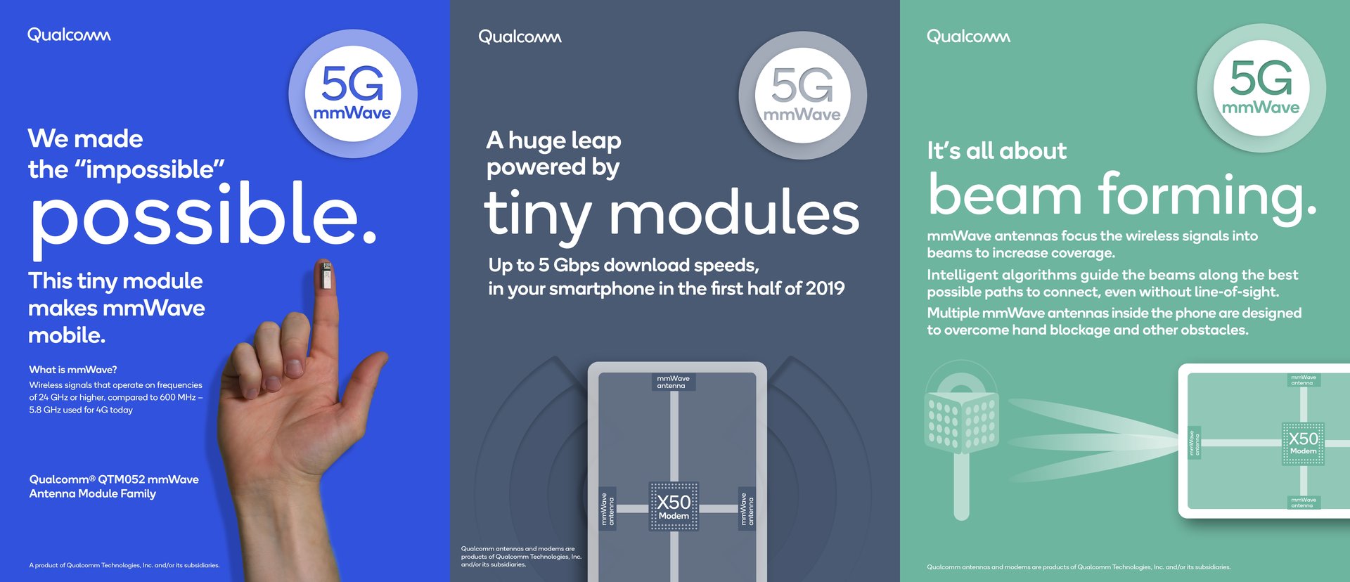 QTM052 und QPM56xx erweitern Qualcomms 5G-Portfolio
