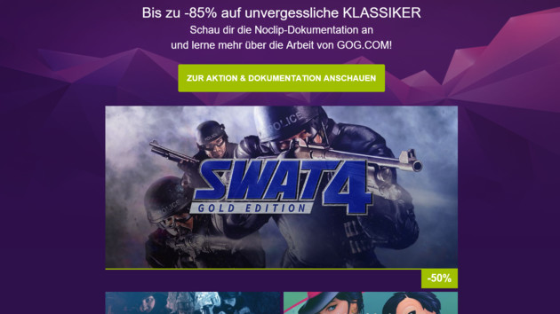 GOG: Klassiker um bis zu 85 Prozent reduziert