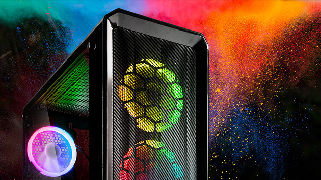 Kolink Levante: Vier RGB-Lüfter mit Midi-Tower kosten 80 Euro