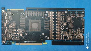 Mögliches PCB einer Turing-Grafikkarte von Nvidia