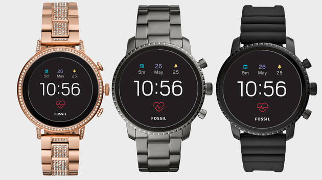 Fossil Q: 4. Smartwatch-Generation erhält GPS, HR und NFC