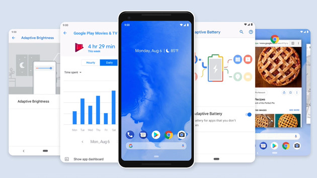 Google: Android 9 P heißt Pie und ist fertig zum Download