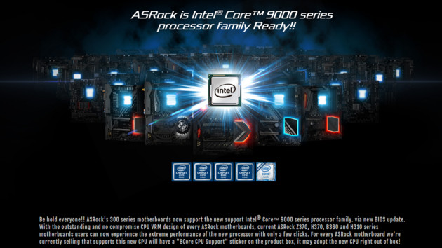BIOS-Update: ASRock düpiert Intel mit „8Core CPU Support“-Werbung