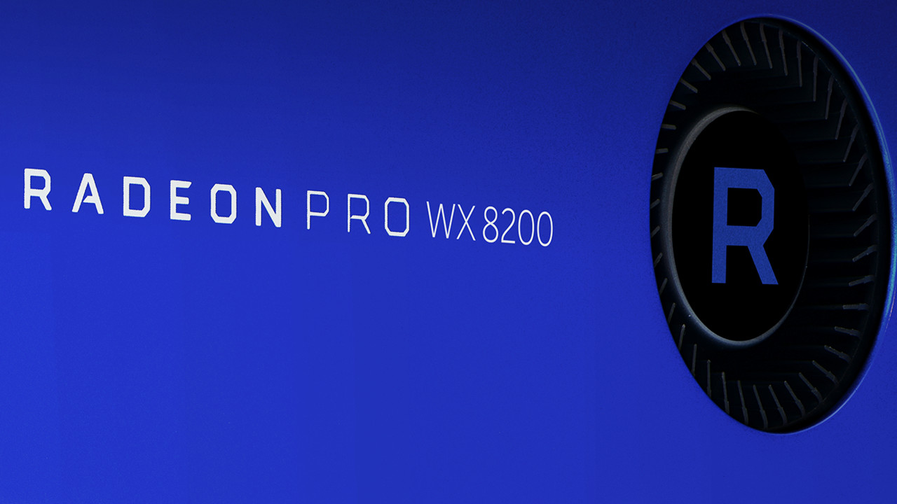 AMD für Profis: Radeon Pro WX 8200 mit Vega und 8 GB HBM2 für 999 USD