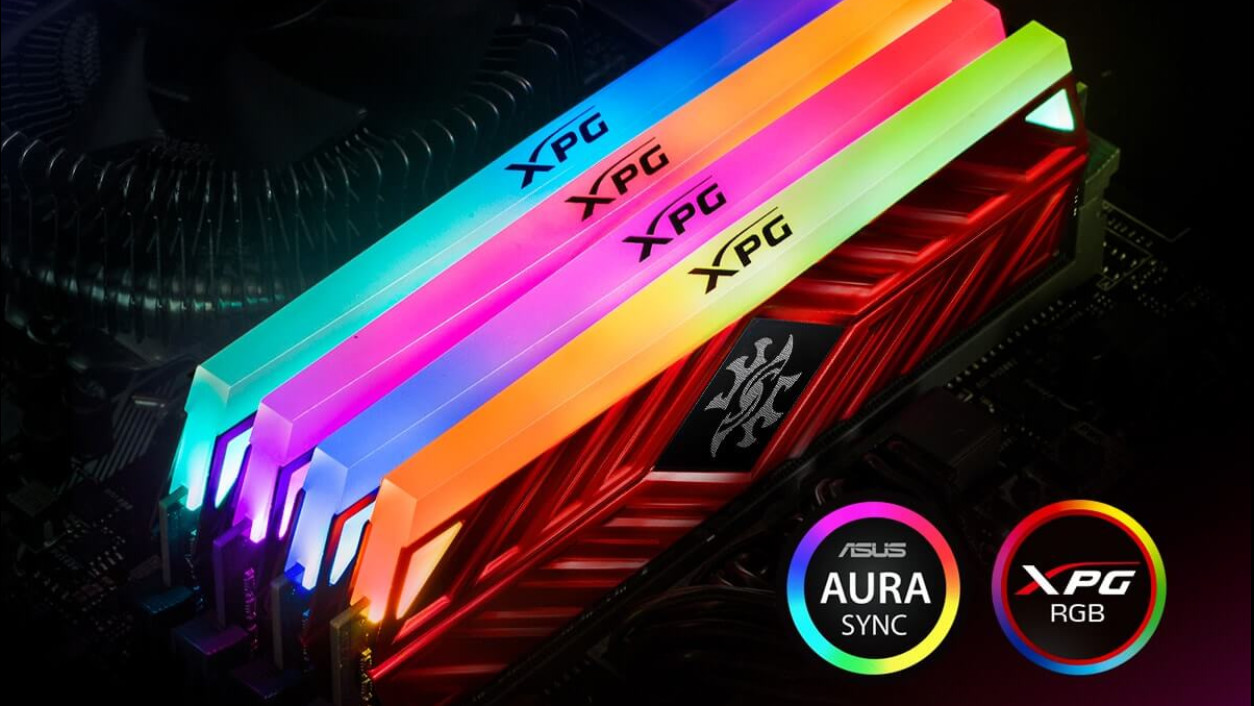 Adata XPG Spectrix D41: TUF-Gaming-Edition in Titan-Grau mit Aura-Sync