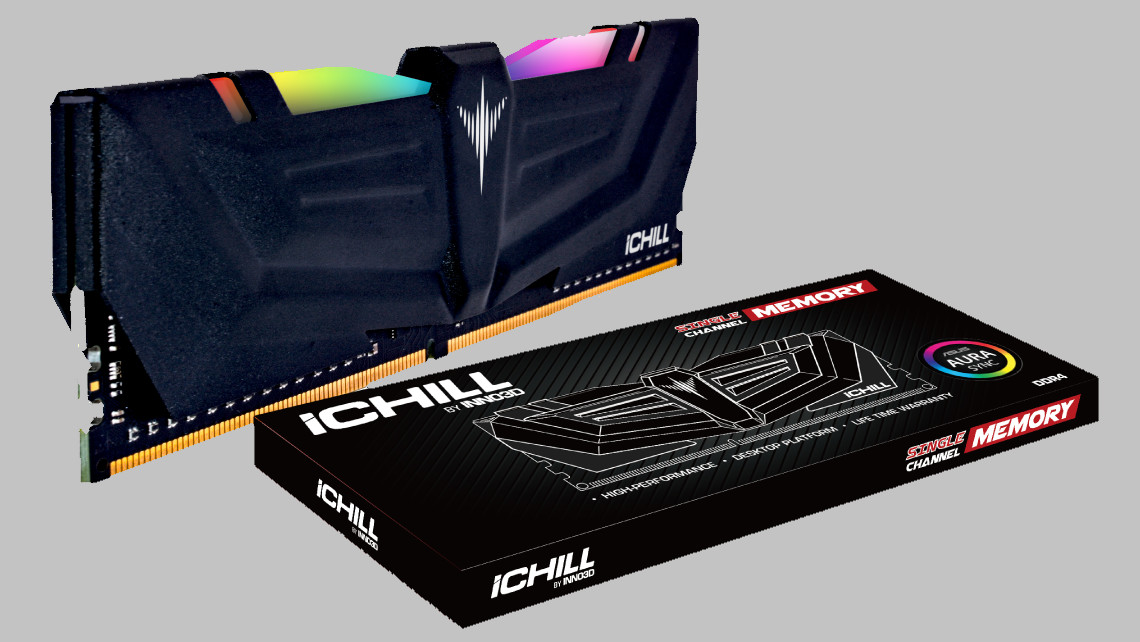iChill Arbeitsspeicher: Inno3D zeigt erste eigene RAM-Serie – mit RGB-LEDs