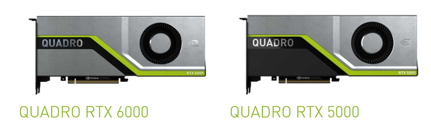 Quadro RTX 8000 und RTX 6000