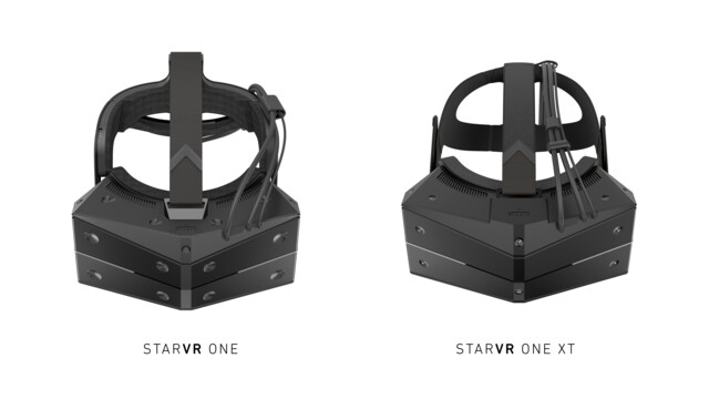 Einmal für SteamVR Tracking 2.0 und einmal für kamerabasierte Systeme
