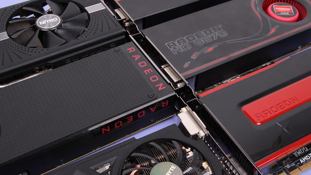 AMD-Grafikkarten im Test: Radeon 5770, 6870, 7870, 270X, 380, 480 und 580 im Vergleich