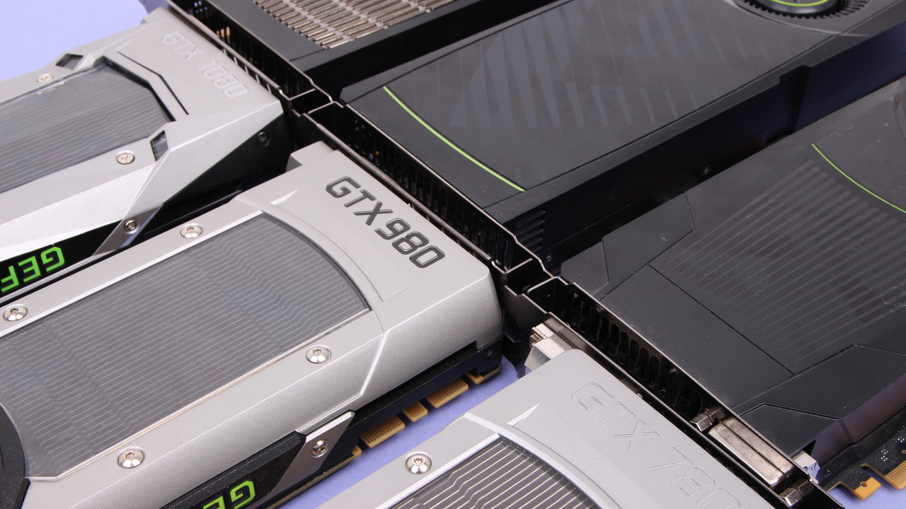 Nvidia-Grafikkarten im Test: GeForce GTX 480, 580, 680, 780, 980 und 1080 im Vergleich